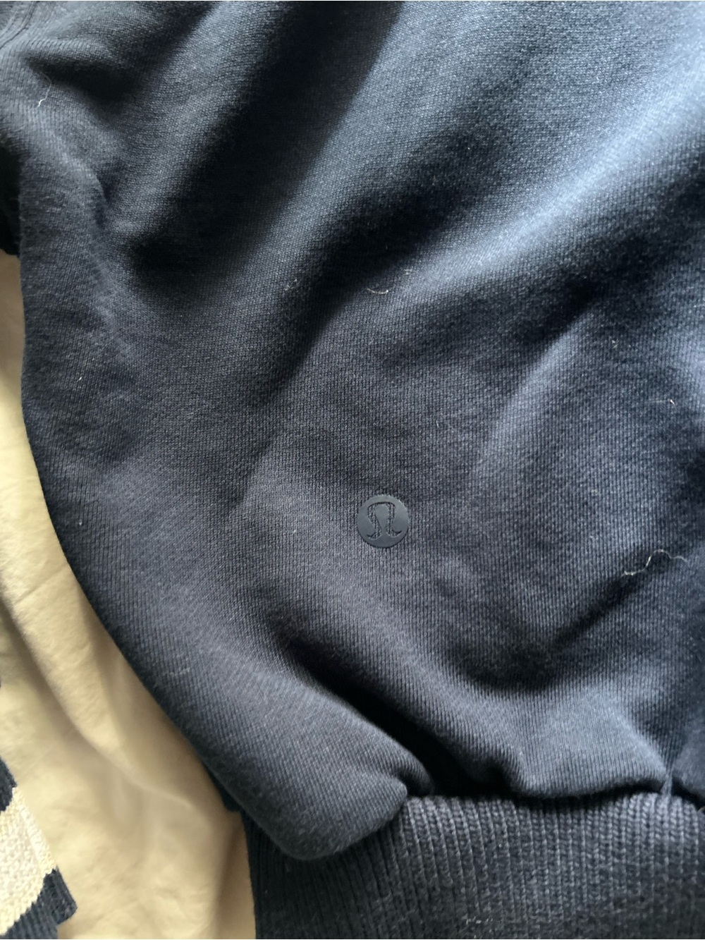 Lululemon Perfectly Oversized Ringer Funnel-Neck Half Zip - Picture 3 of 3